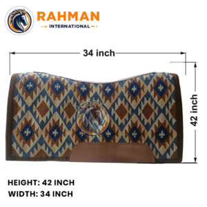 100% NZ Wool contoured ranch & show pad woollen felt lining (04)