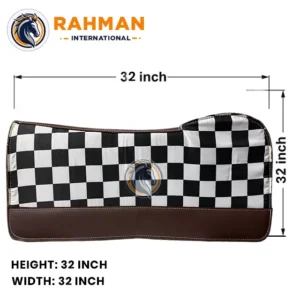 Felt Pad with Brown and Black Leather (16)