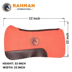 Felt Pad with Brown and Black Leather (19)